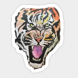 Tiger Roar Sticker